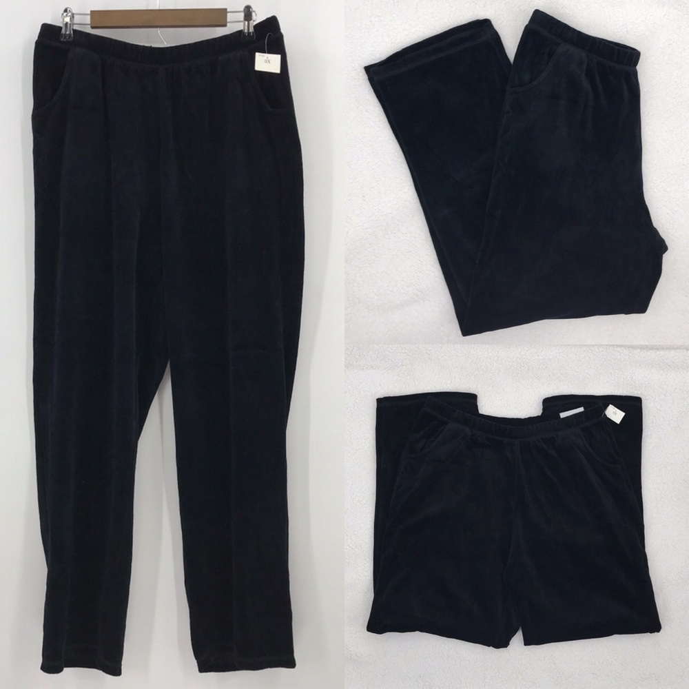 โจHPโจ Catherines Stretch Velour Lounge Pants 0X - Picture 7 of 8